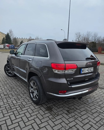 Jeep Grand Cherokee cena 139000 przebieg: 205000, rok produkcji 2020 z Siedlce małe 254